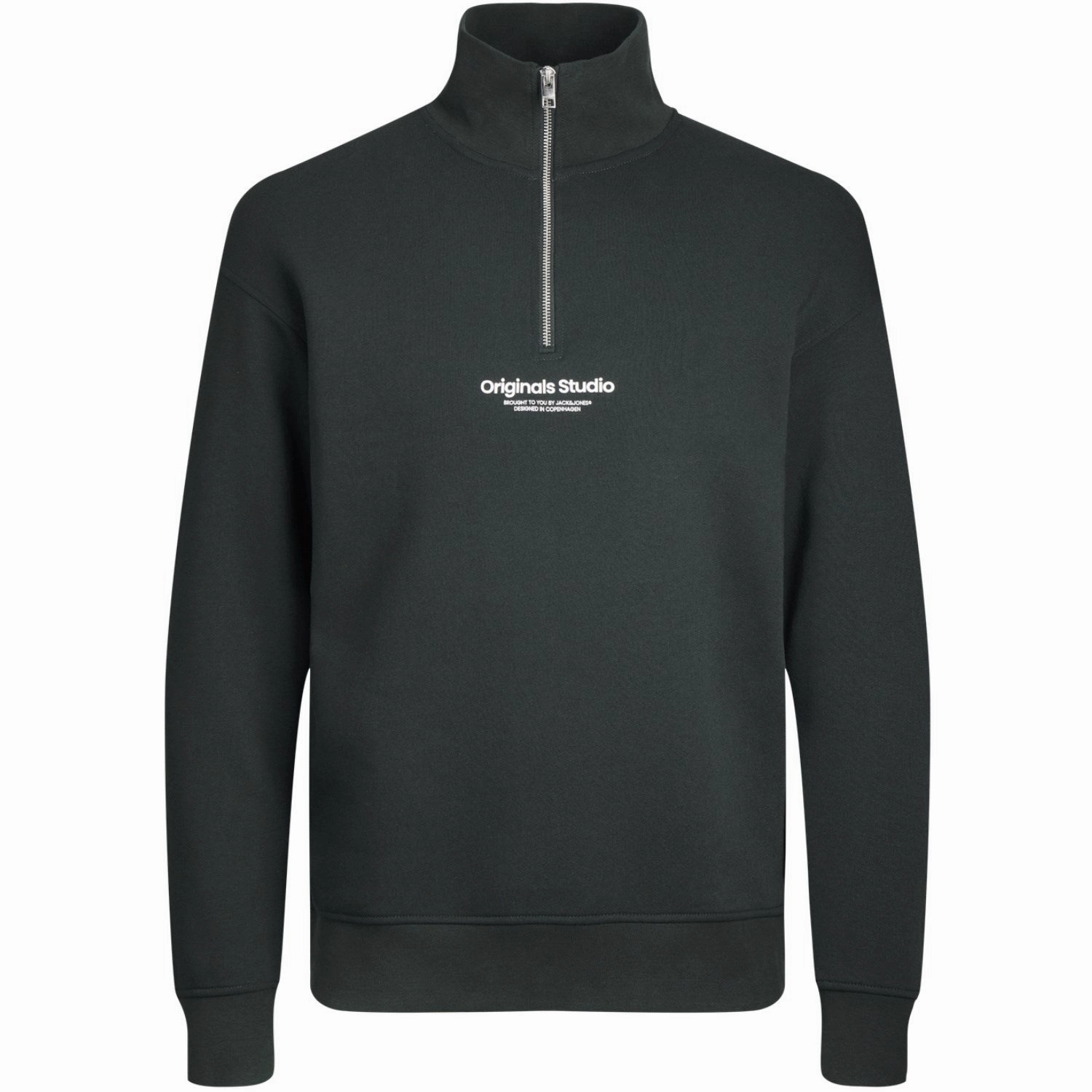 Renowned Jack & Jones Junior Forest River Jorvesterbro Sweat Quarter Zip Noos Quality
