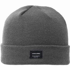 Jack & Jones Junior Grey Melange Acdna Beanie Sublime Heritage