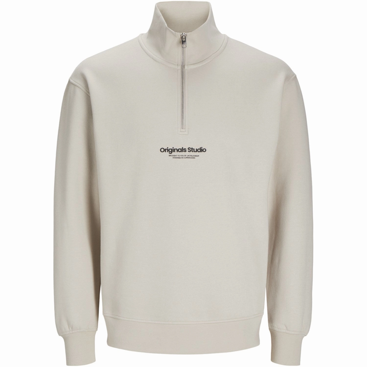 Revered Jack & Jones Junior Moonbeam Jorvesterbro Sweat Quarter Zip Noos Luxe