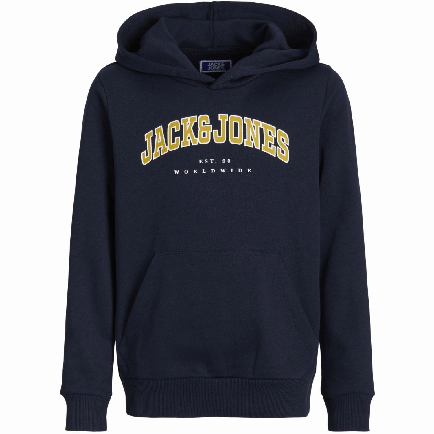 Exceptional Jack & Jones Junior Navy Blazer caleb Varsity Sweat Hoodie Noos Impeccable