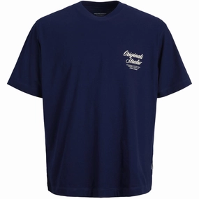 Jack & Jones Junior Ocean Cavern Jornorrebro Typo Tee Ss Crew Neck Sn Jnr Visionary Attractive