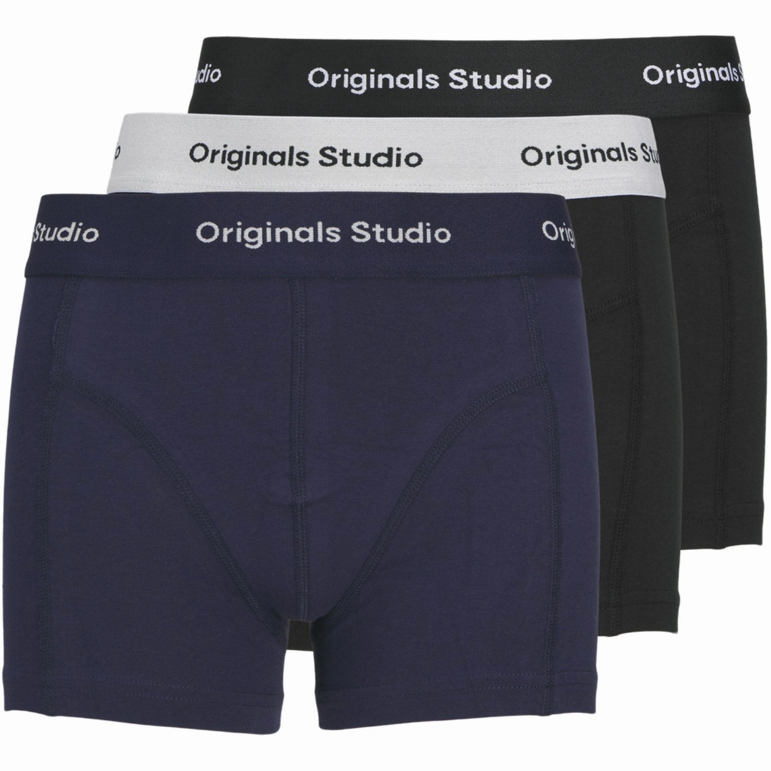 Enchanting Jack & Jones Junior Ocean Cavern Vesterbro Solid Trunks 3-Pack Noos Admired