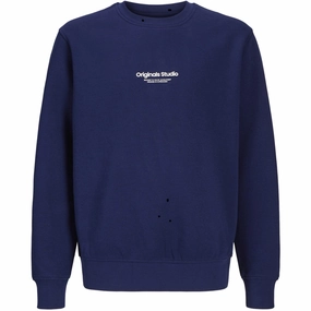 Jack & Jones Junior Ocean Cavern Vesterbro Sweatshirt Crew Neck Noos Aristocratic Finest