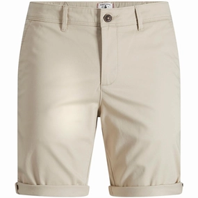 Jack & Jones Junior Oxford Tan Bowie Solid Shorts Unique Captivating