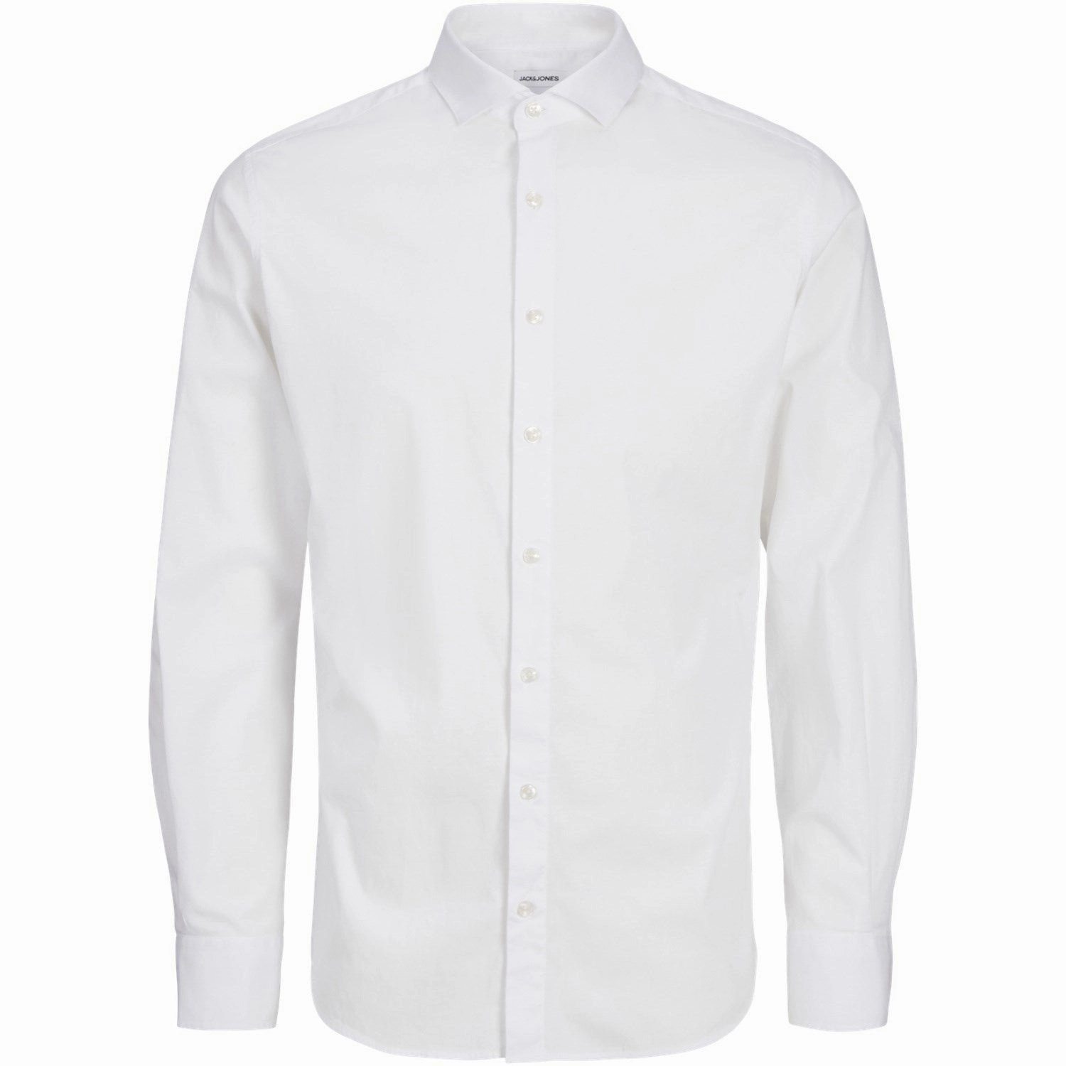 Upscale Jack & Jones Junior White Axel Stretch Shirt Noos Elite