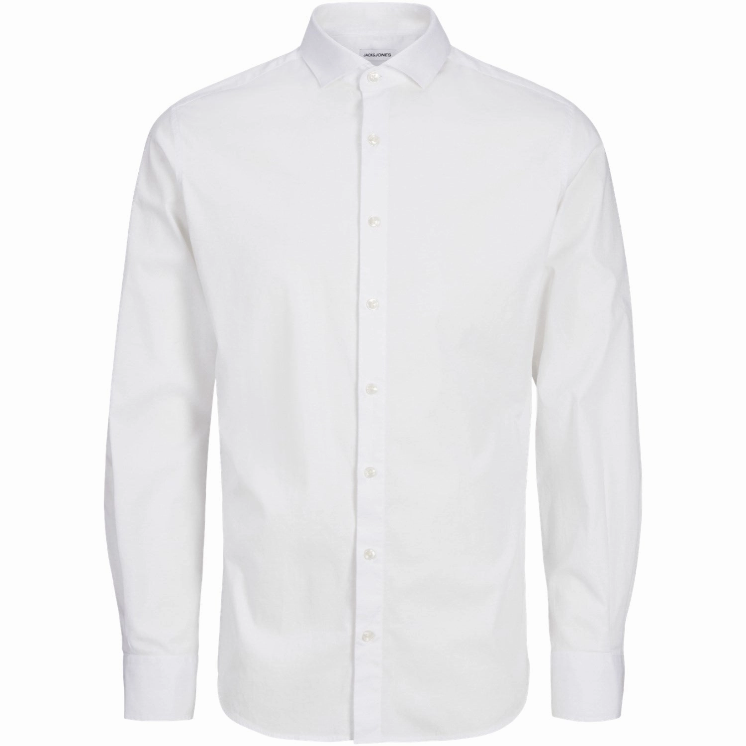 Appealing Jack & Jones Junior White Axel Stretch Shirt Noos Responsible