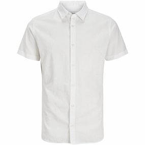 Jack & Jones Junior White Breeze Shirt Lavish Modern
