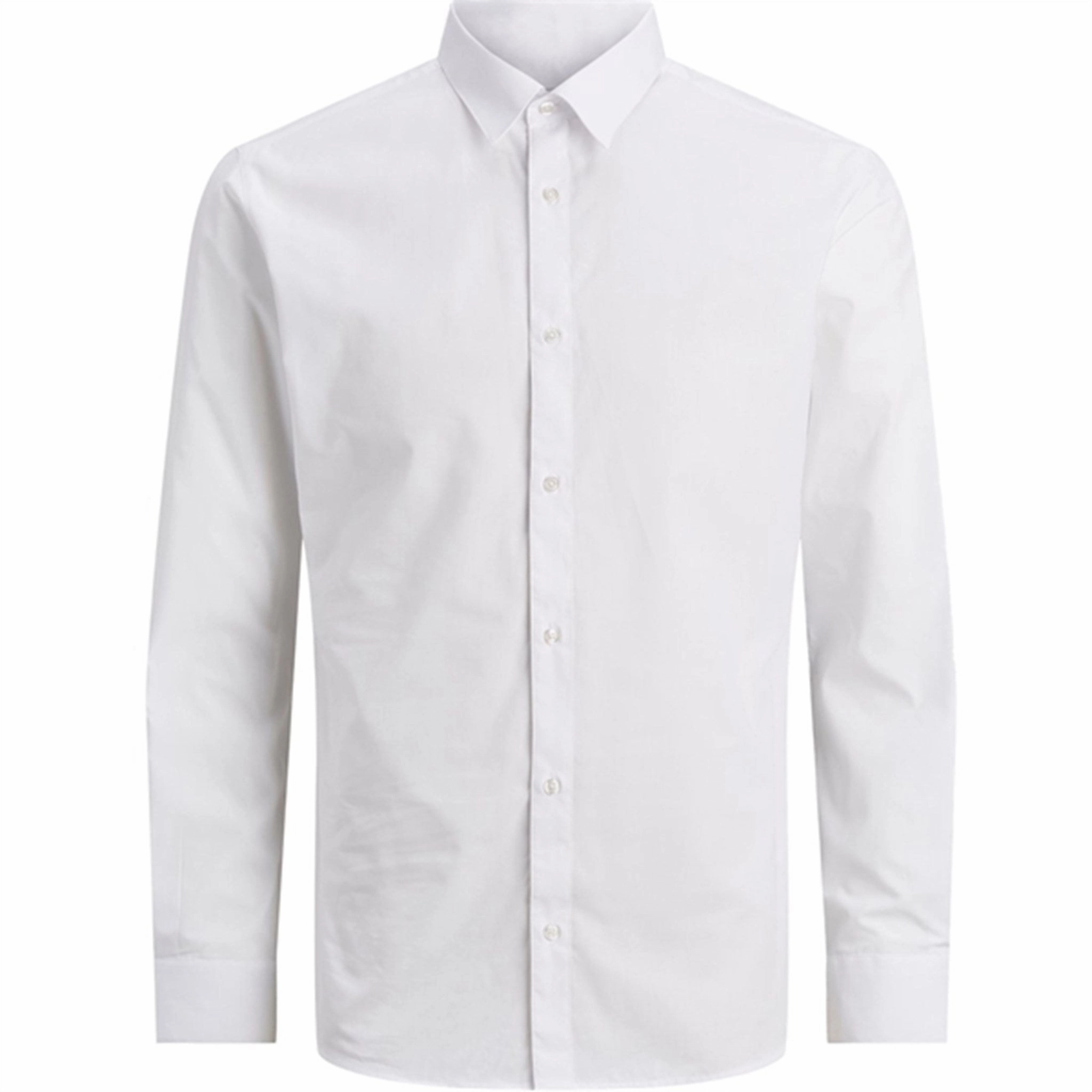 Worldwide Jack & Jones Junior White Joe Shirt Noos Ethical