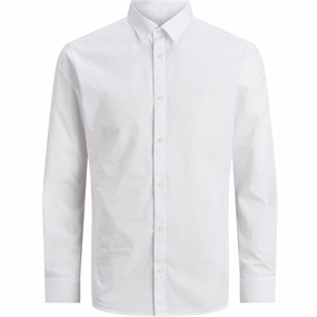 Jack & Jones Junior White Joe Shirt Noos Grandiose Prestige