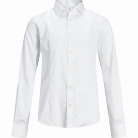 Jack & Jones Junior White Parma Shirt Noos Exclusive Trend