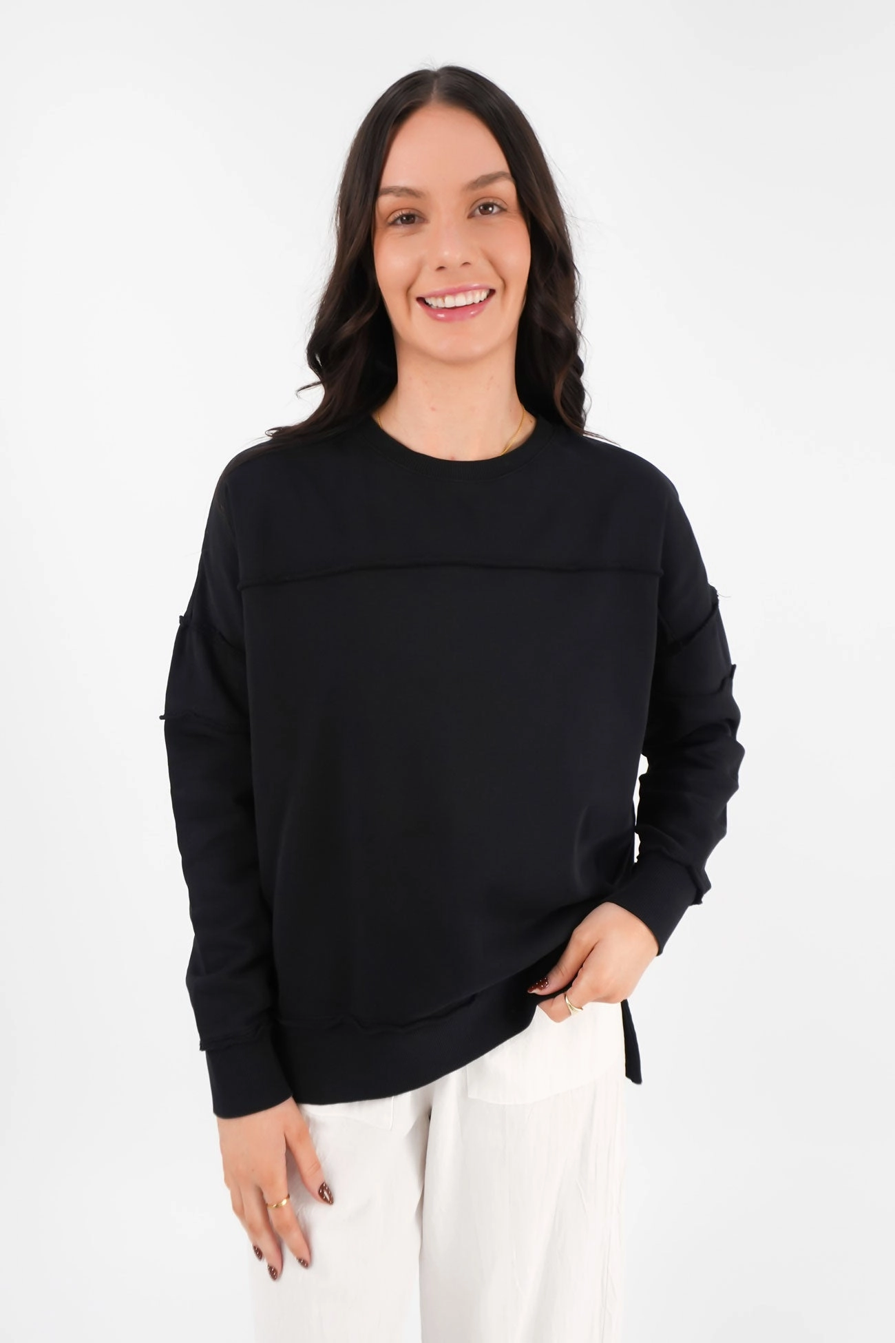 Jayne Throw On Fleece Black sale bike online iphone xr sale