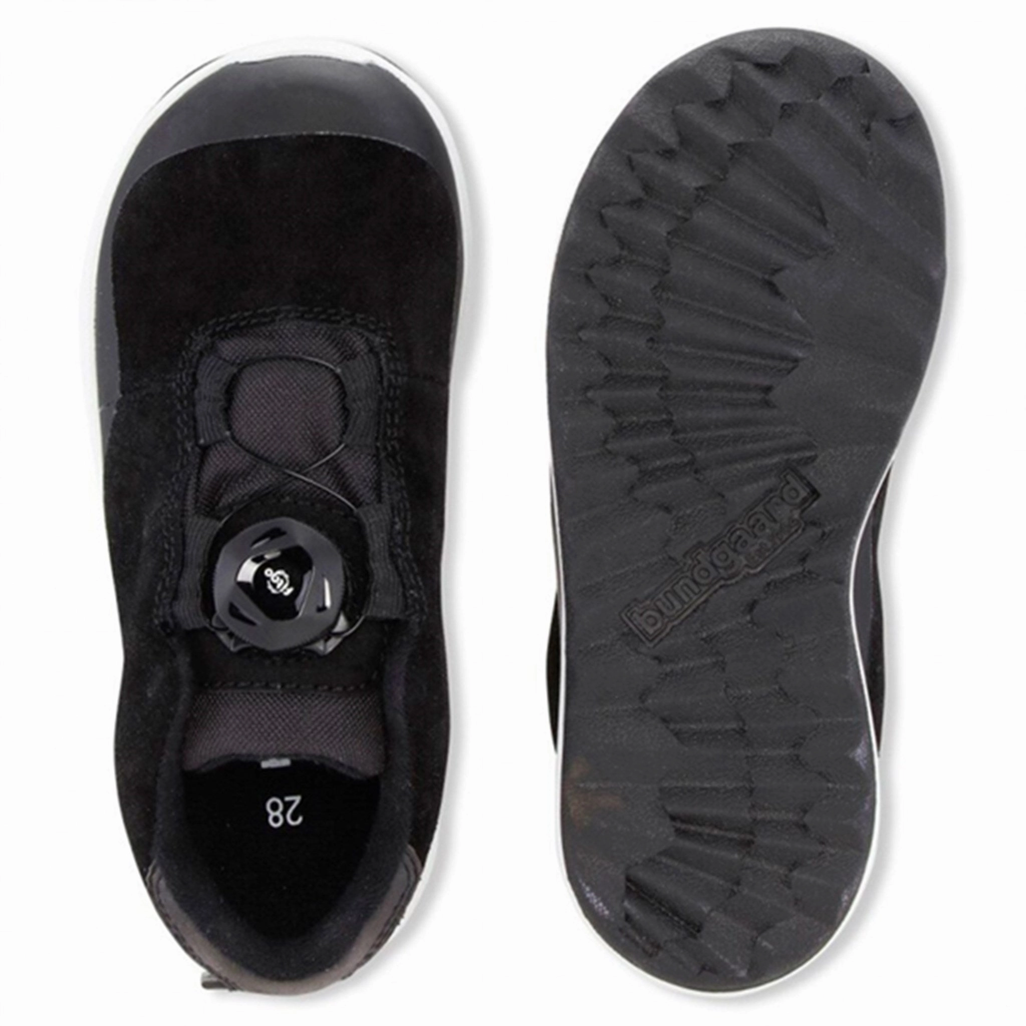 Jazz shoes Bundgaard Dannie Lace TEX Sneakers Black Suede