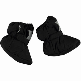 Jazz shoes Molo Black Imba Baby Footies Velcro shoes