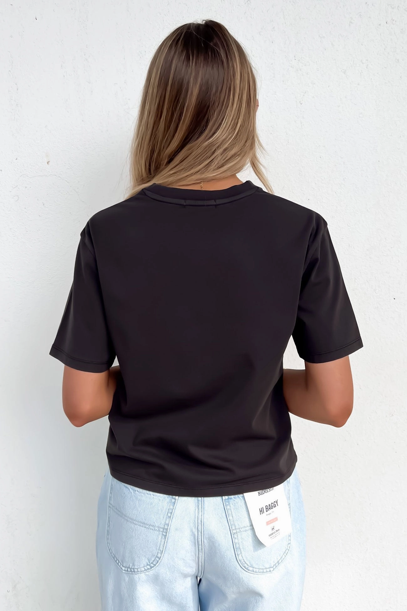 JNJL Core Tee Washed Black sale poster