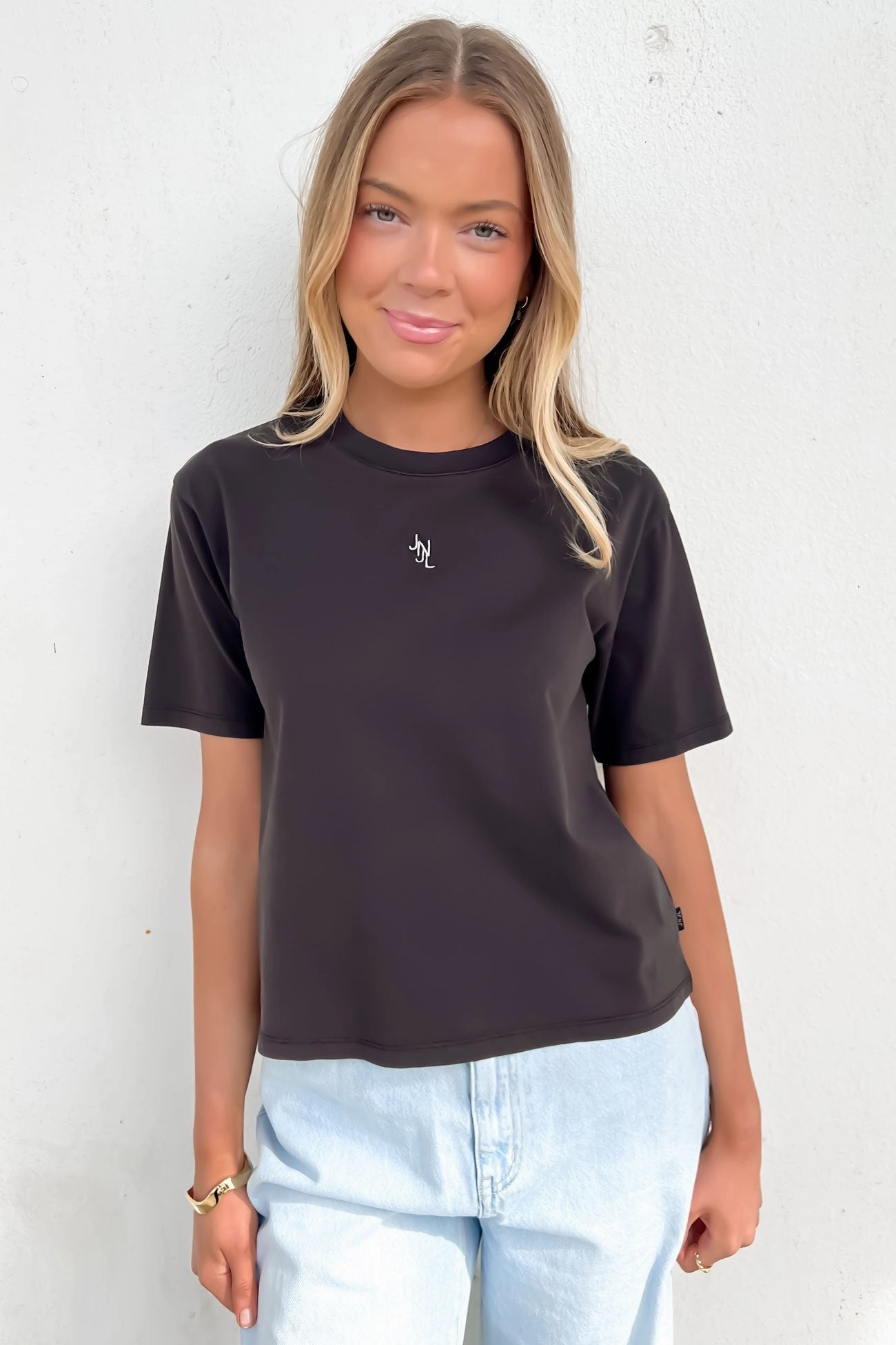 JNJL Core Tee Washed Black refinery sale sale online