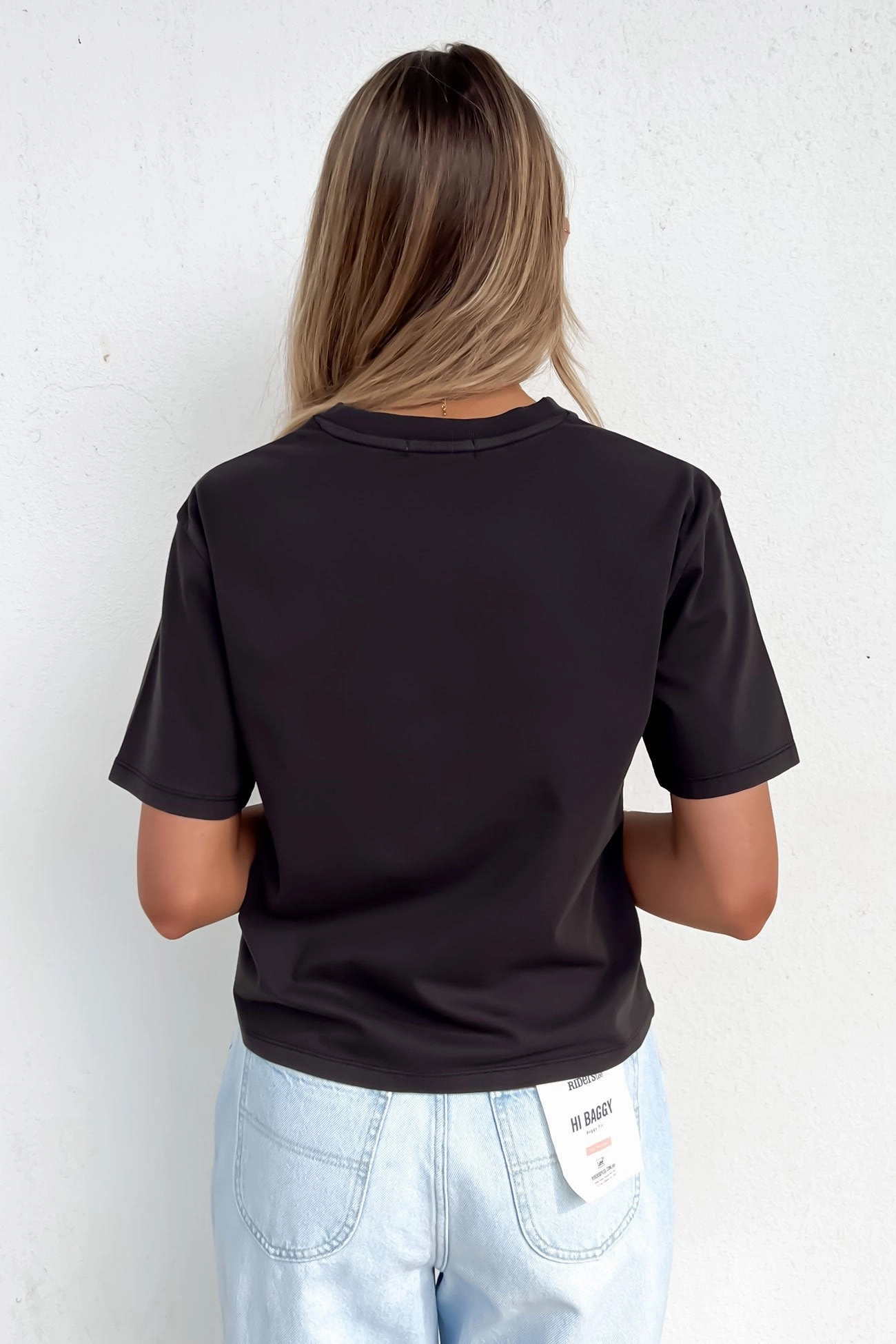 JNJL Core Tee Washed Black sale poster