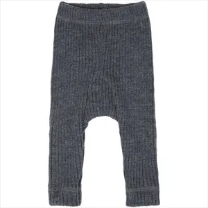 Joha Leggings Wool Grey Melange Laid-back Zipper