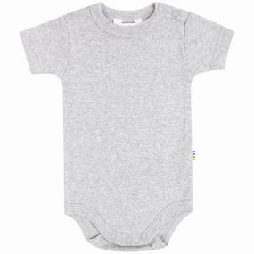 Joha Body S/S Cotton Grey Applique Denim