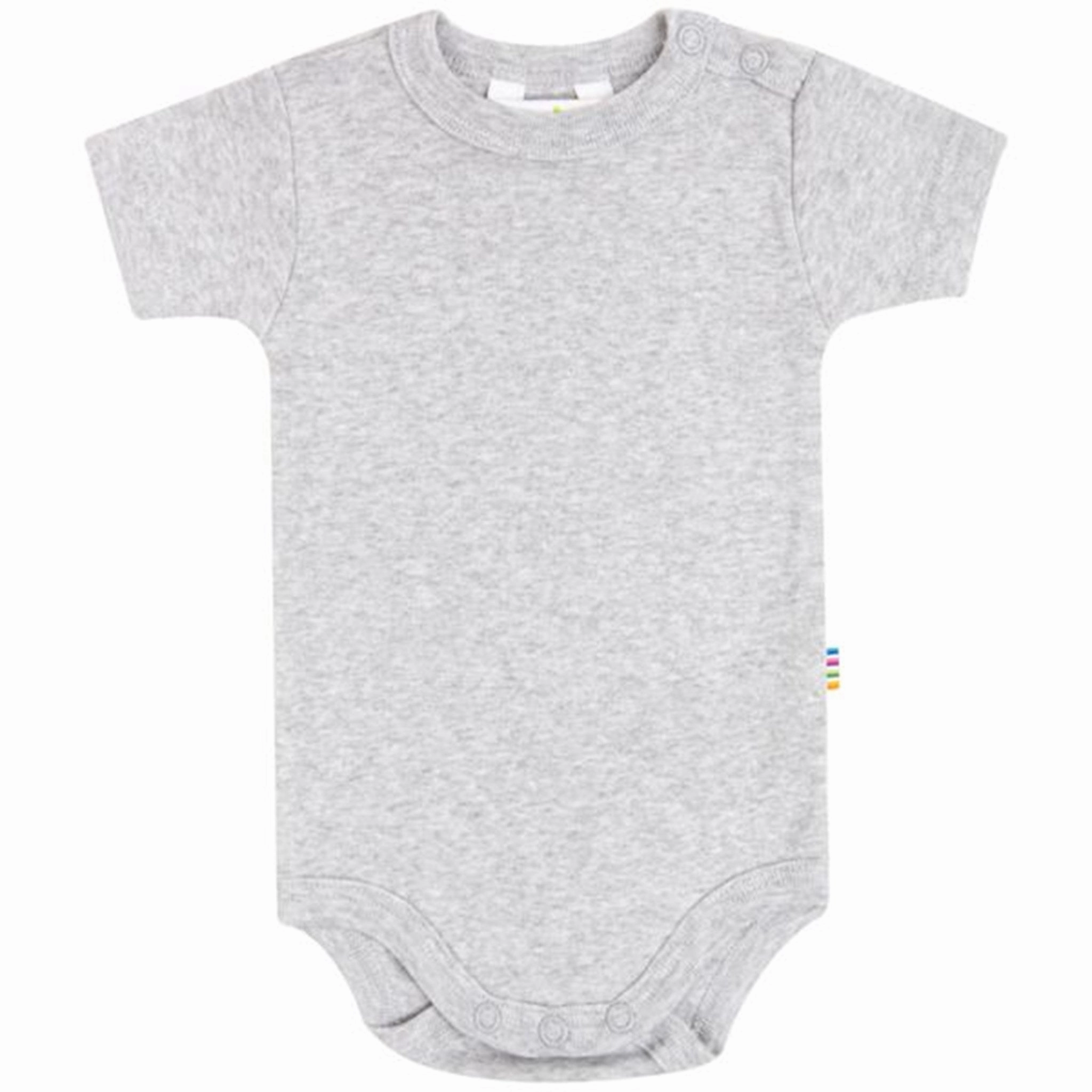 Joha Body S/S Cotton Grey Applique Denim