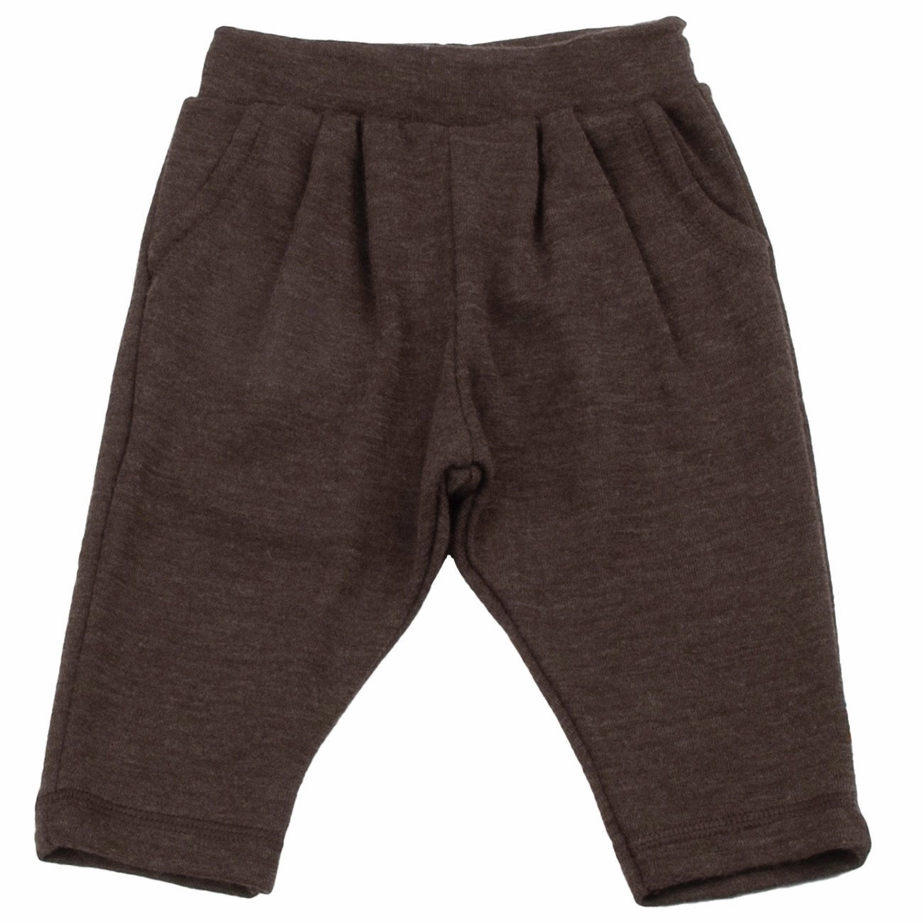 Joha Dark Brown Pants Cotton Fit