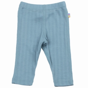 Joha Dusty Blue Leggings Refined Wool
