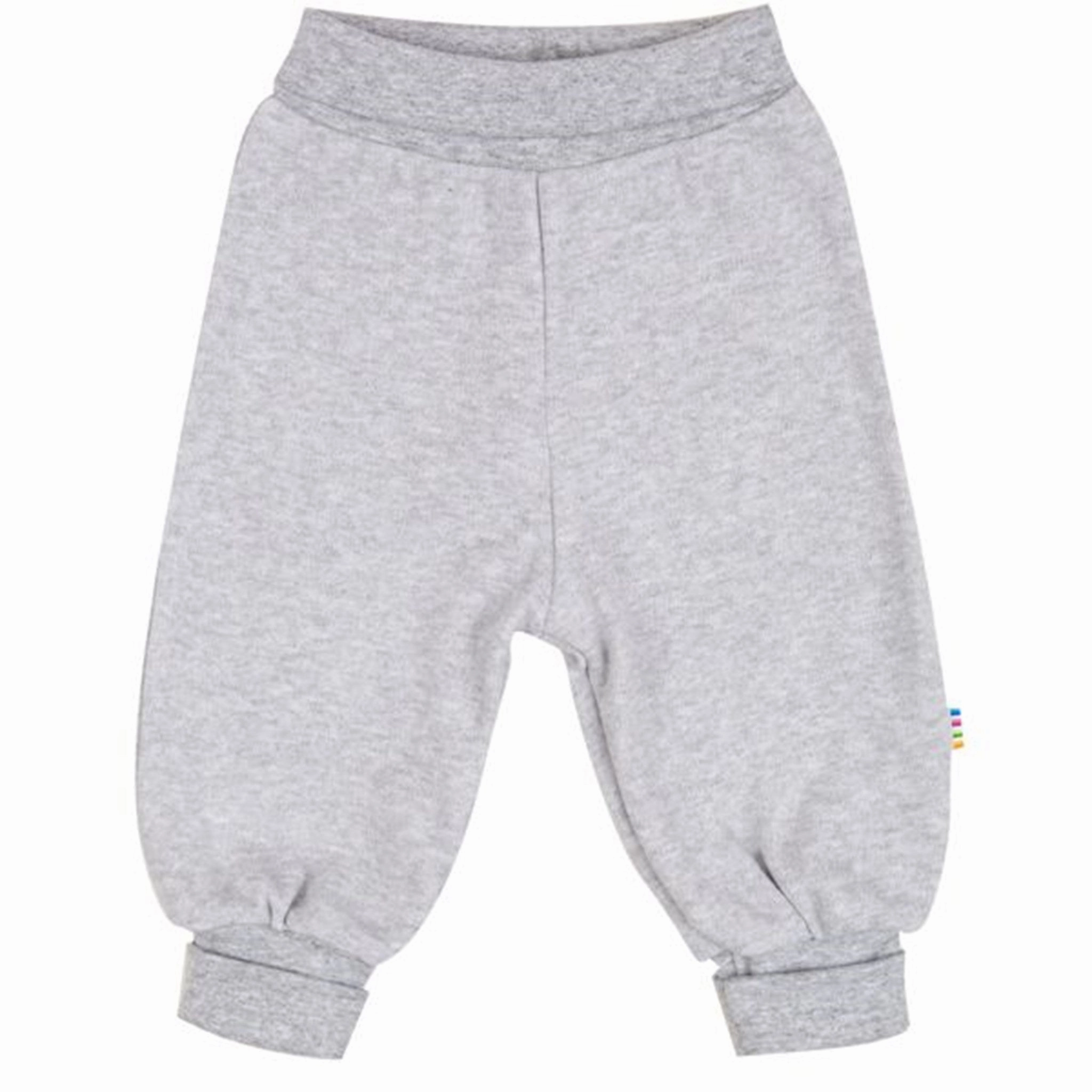 Joha Pants Grey Melange Durable Suede
