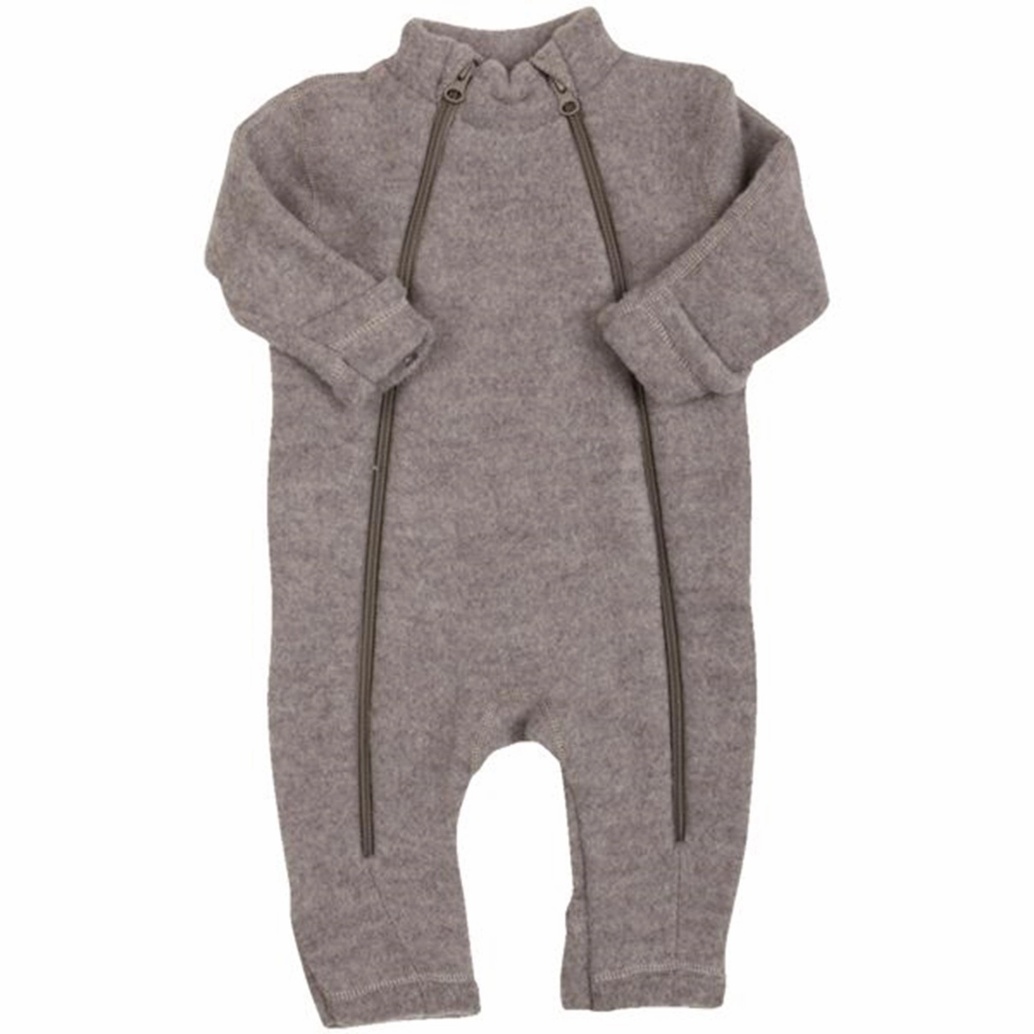 Joha Sesame Melange Wool Jumpsuit 2 in 1 Trend Functional