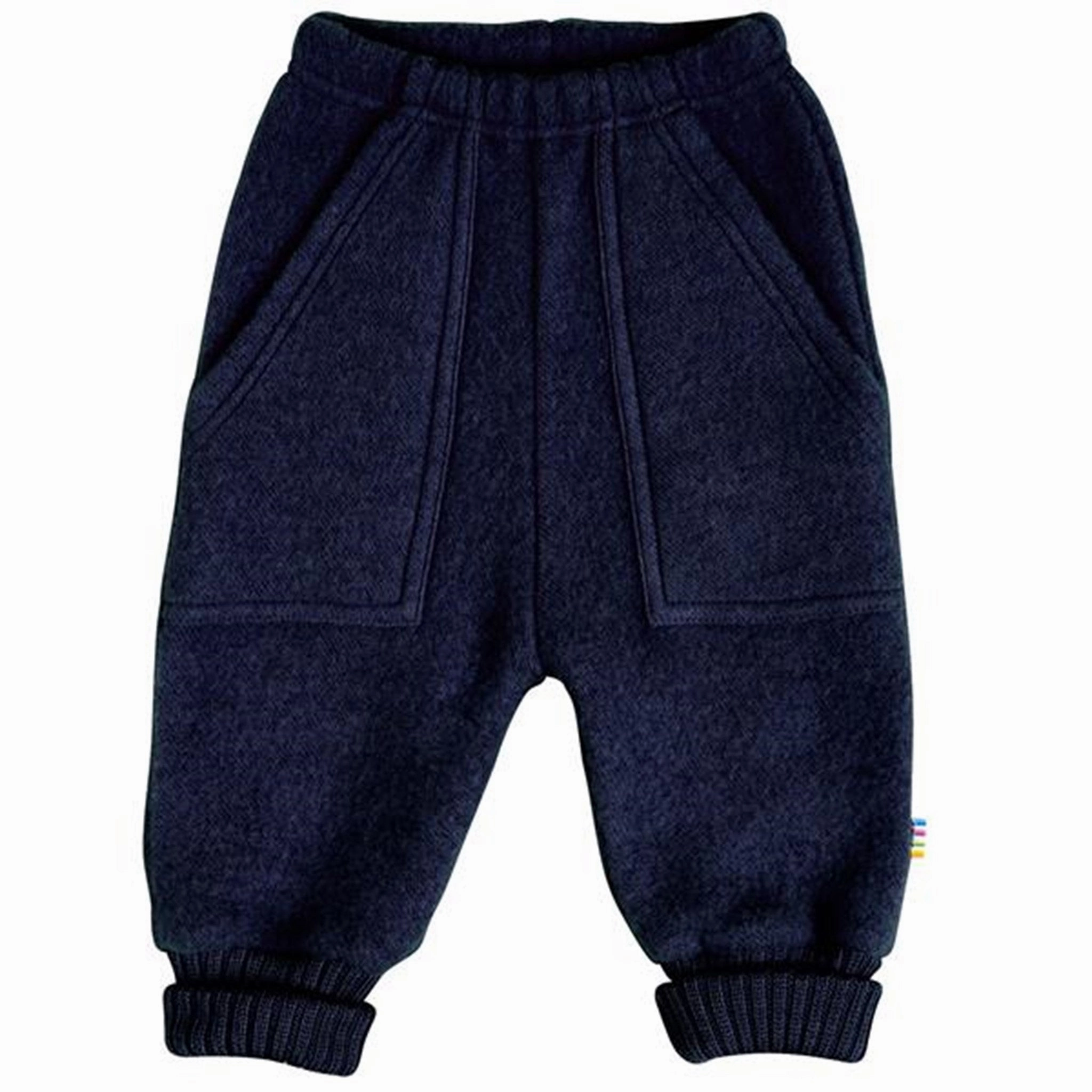 Joha Uld Blue Baggy Pants Button Edgy
