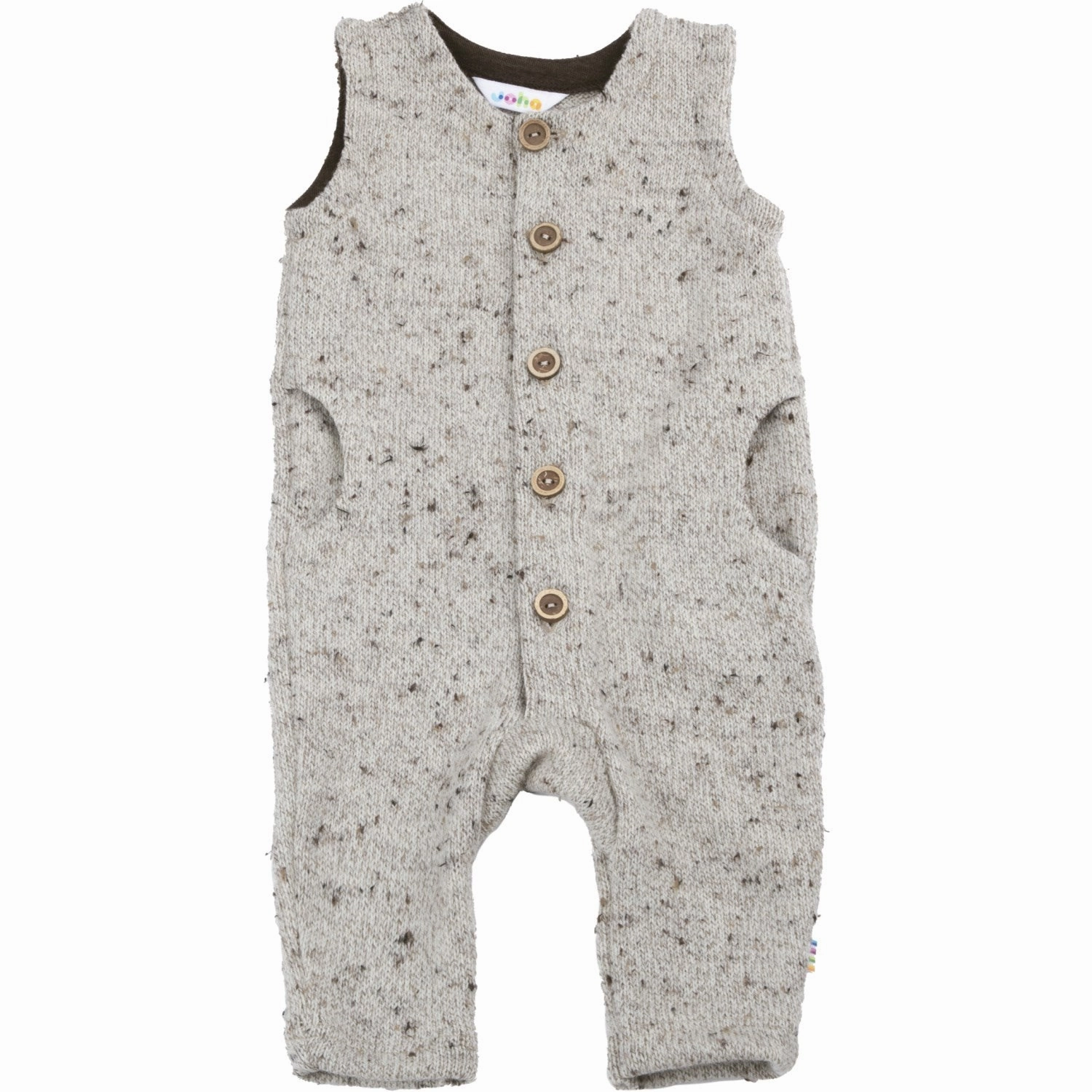 Joha Wool Beige Jumpsuit Durable Polyester