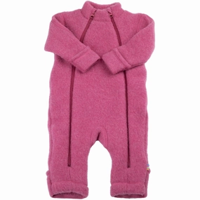 Joha Wool Pink Jumpsuit 2in1 Stitch Silk