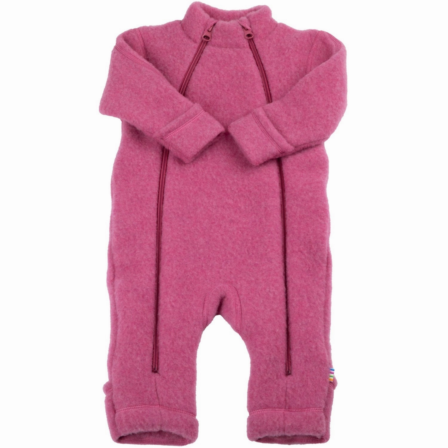 Joha Wool Pink Jumpsuit 2in1 Stitch Silk