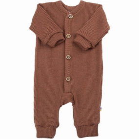 Joha Wool Rust Jumpsuit Vintage Comfortable