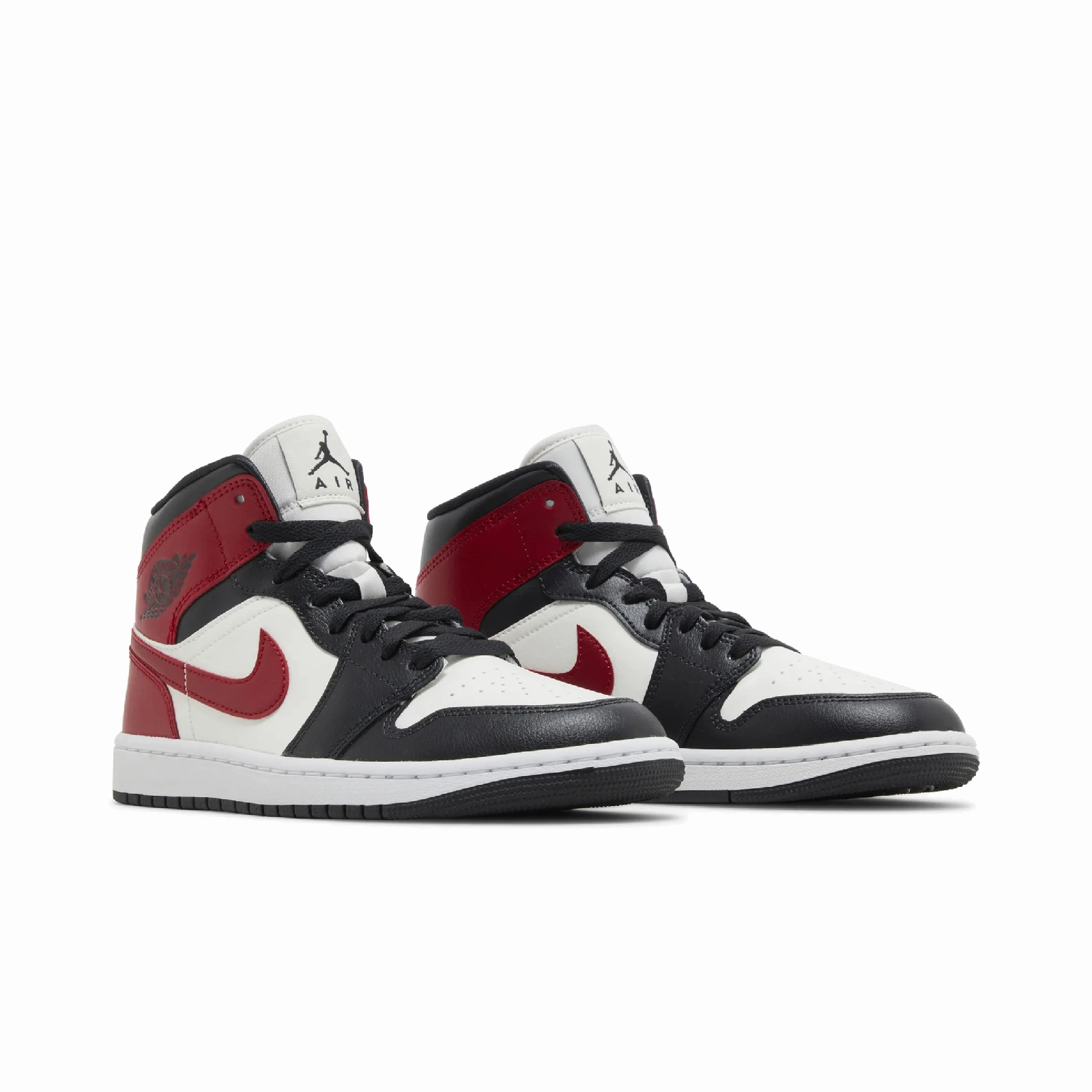 Jordan 1 Mid Gym Red Off Noir (Women's) Modern luxury