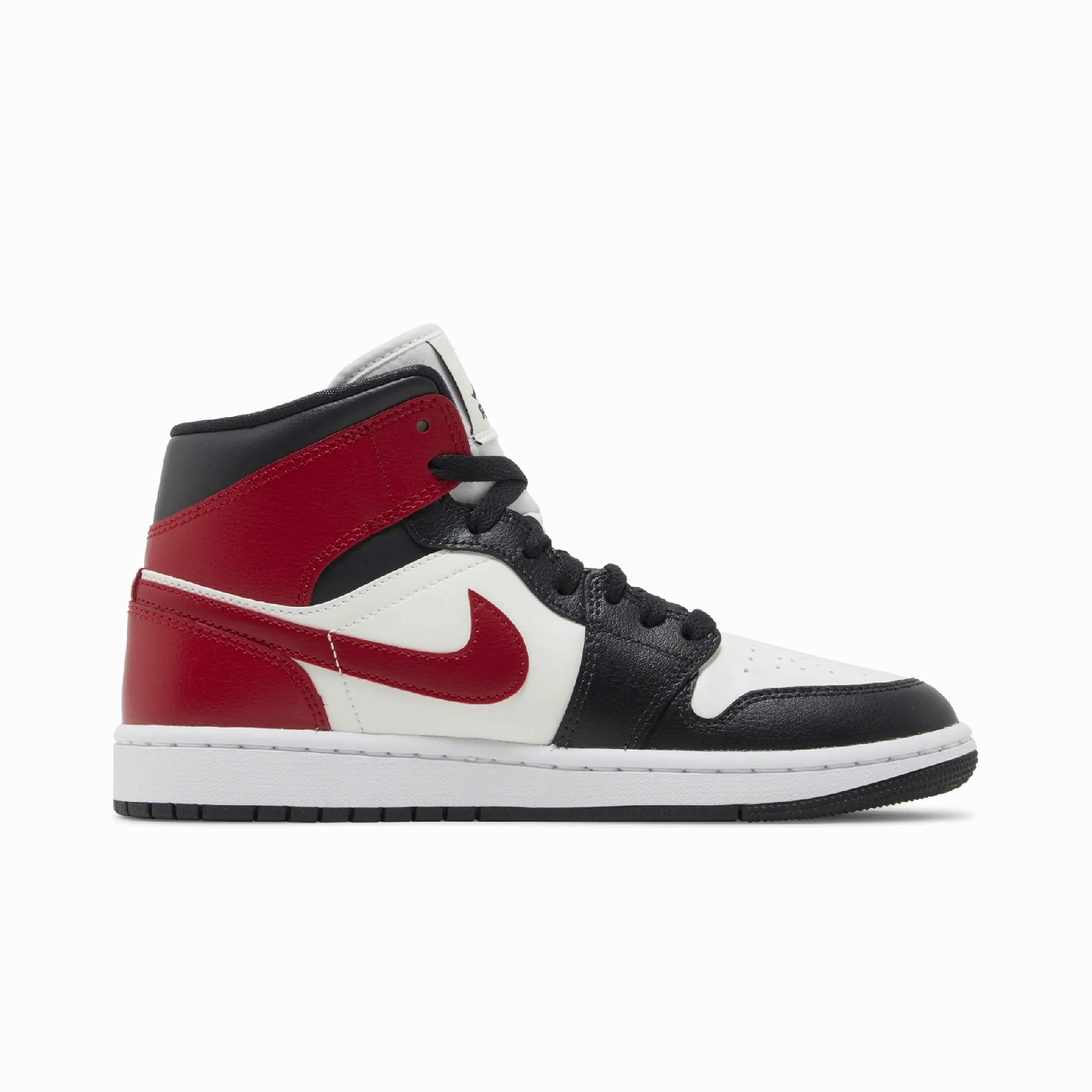 Jordan 1 Mid Gym Red Off Noir (Women's) Modern luxury