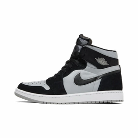 Jordan 1 Zoom CMFT Black Light Smoke Grey Designer signature Artisanal details