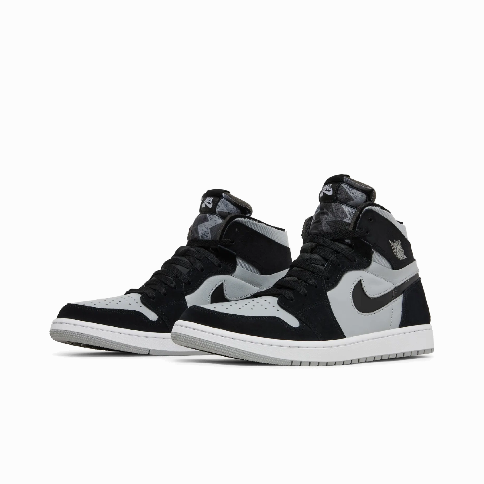 Jordan 1 Zoom CMFT Black Light Smoke Grey Designer signature