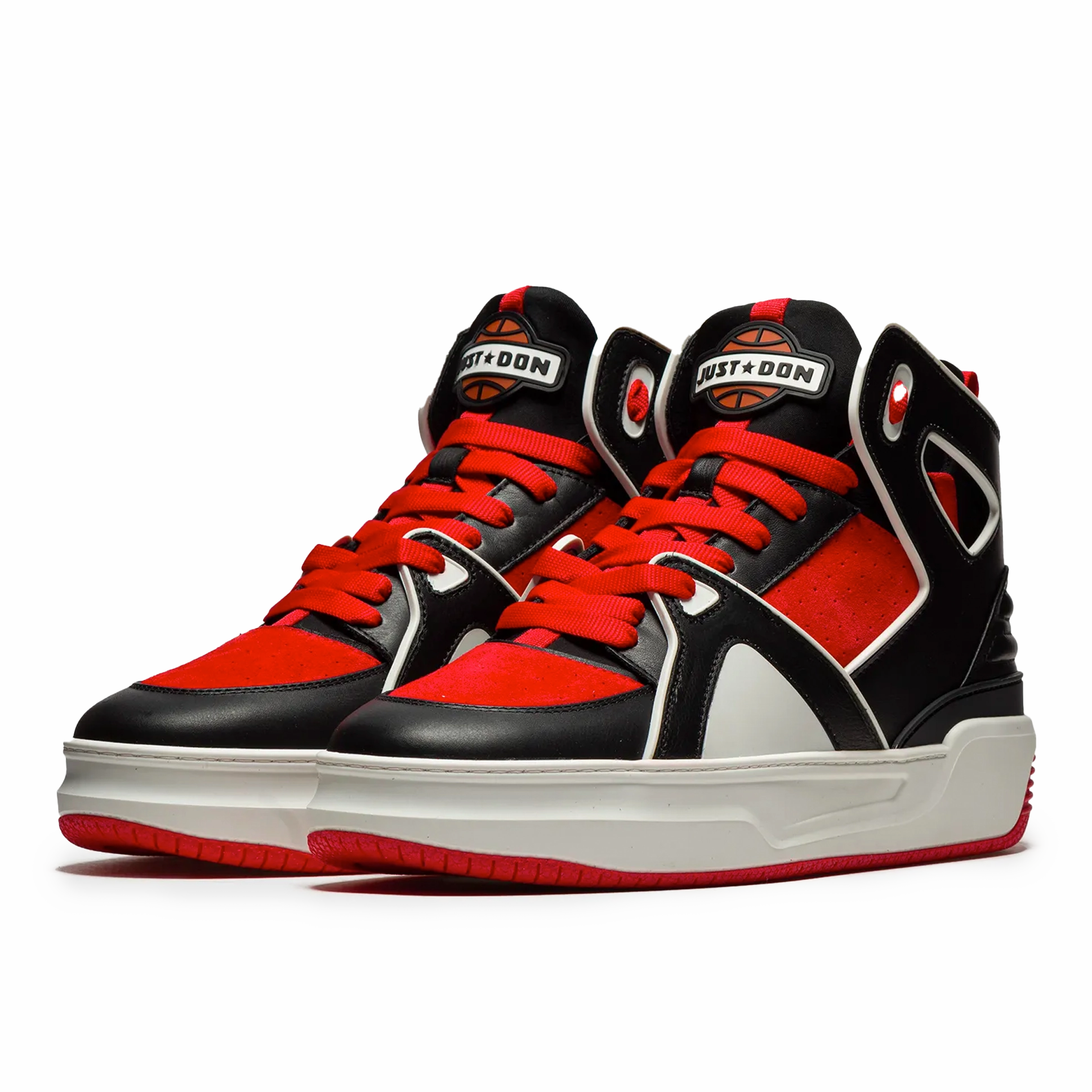 JUST DON Basketball JD1 Black Red Timeless classics