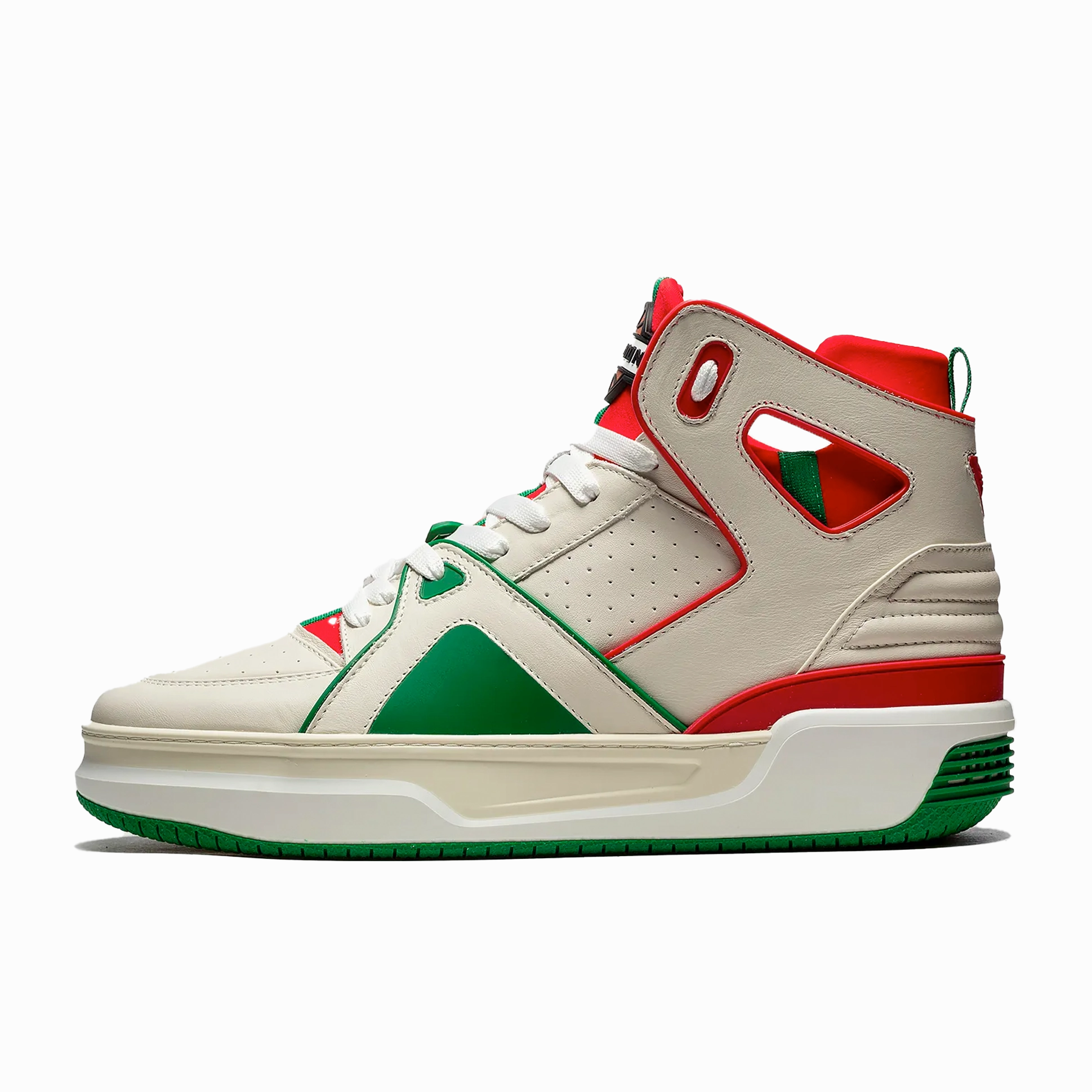 JUST DON Basketball JD1 White Red Green Exclusive styles Exclusive collection