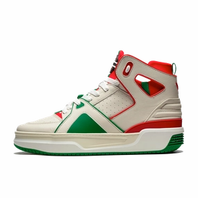 JUST DON Basketball JD1 White Red Green Exclusive styles Exclusive collection