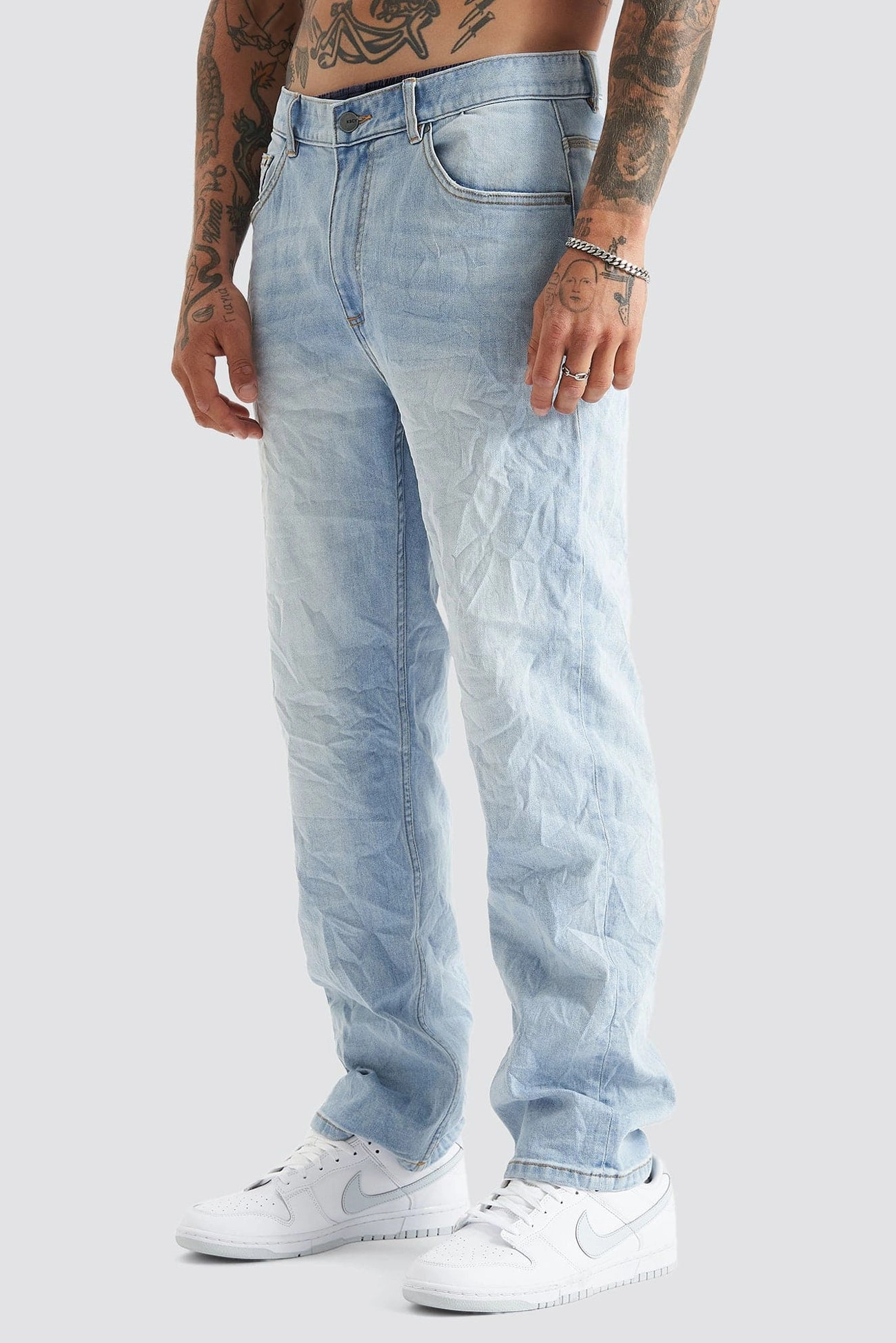 K5 Relaxed Fit Jean Sunbleached Blue sale t shirts