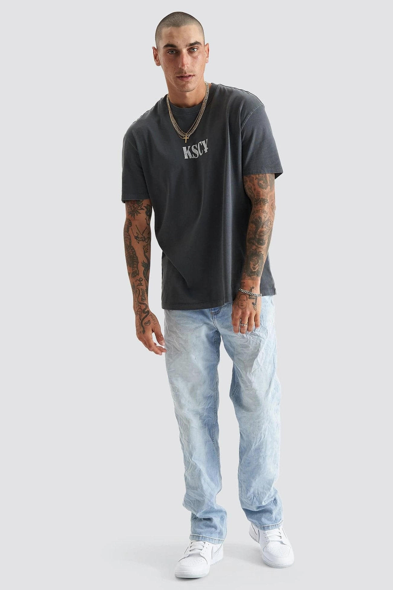 K5 Relaxed Fit Jean Sunbleached Blue sale t shirts