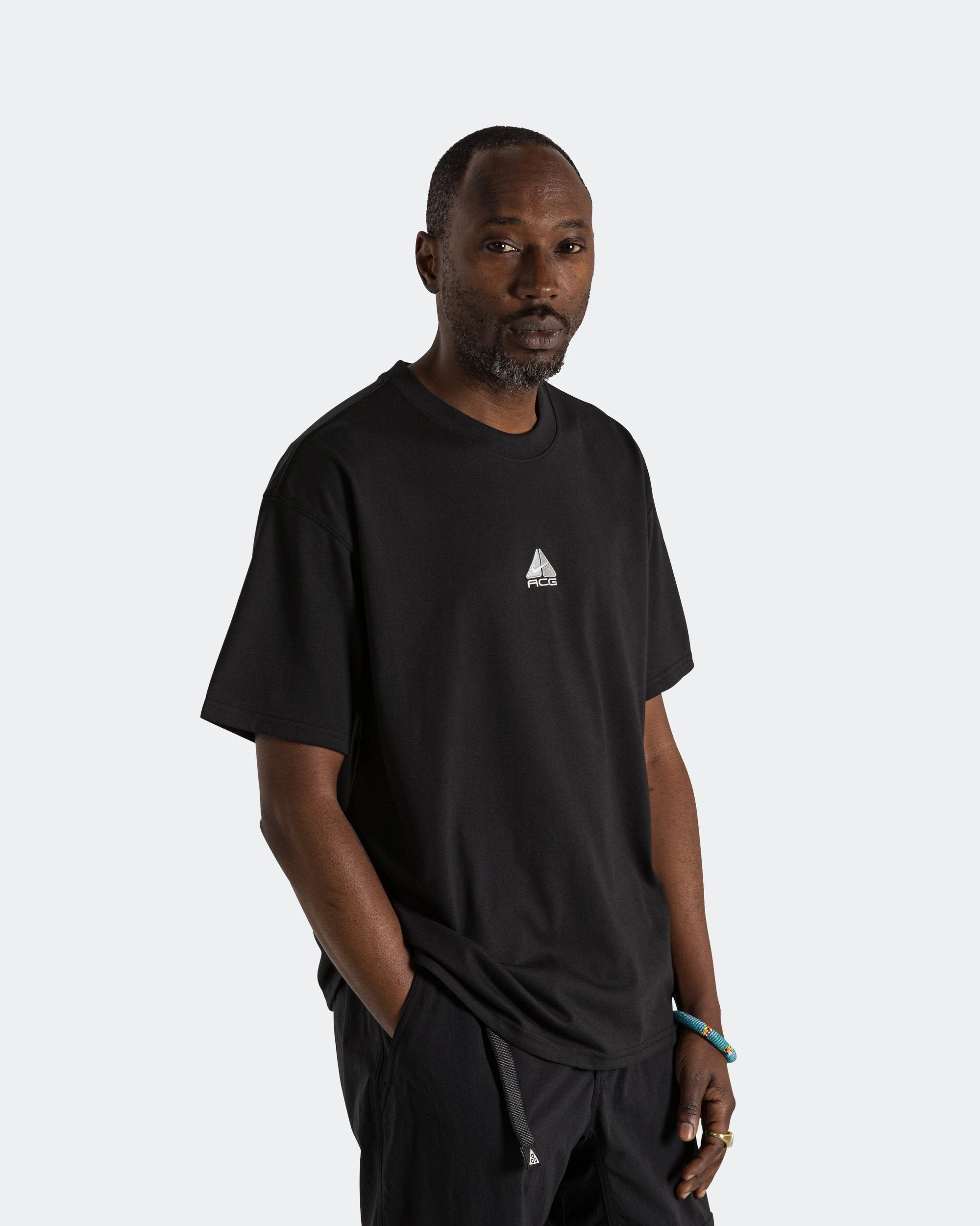 kaleidoscope new arrivals LBR Lungs SS Tee - Black/Lt Smoke Grey-Summit White