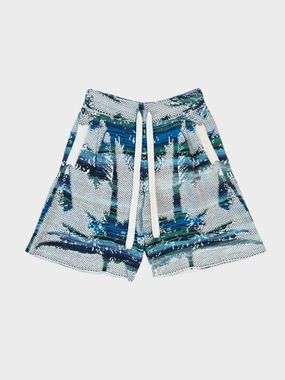 kaleidoscope new arrivals Pantaloni Corti In Maglia Astratta new arrival cln bags new collection clothing