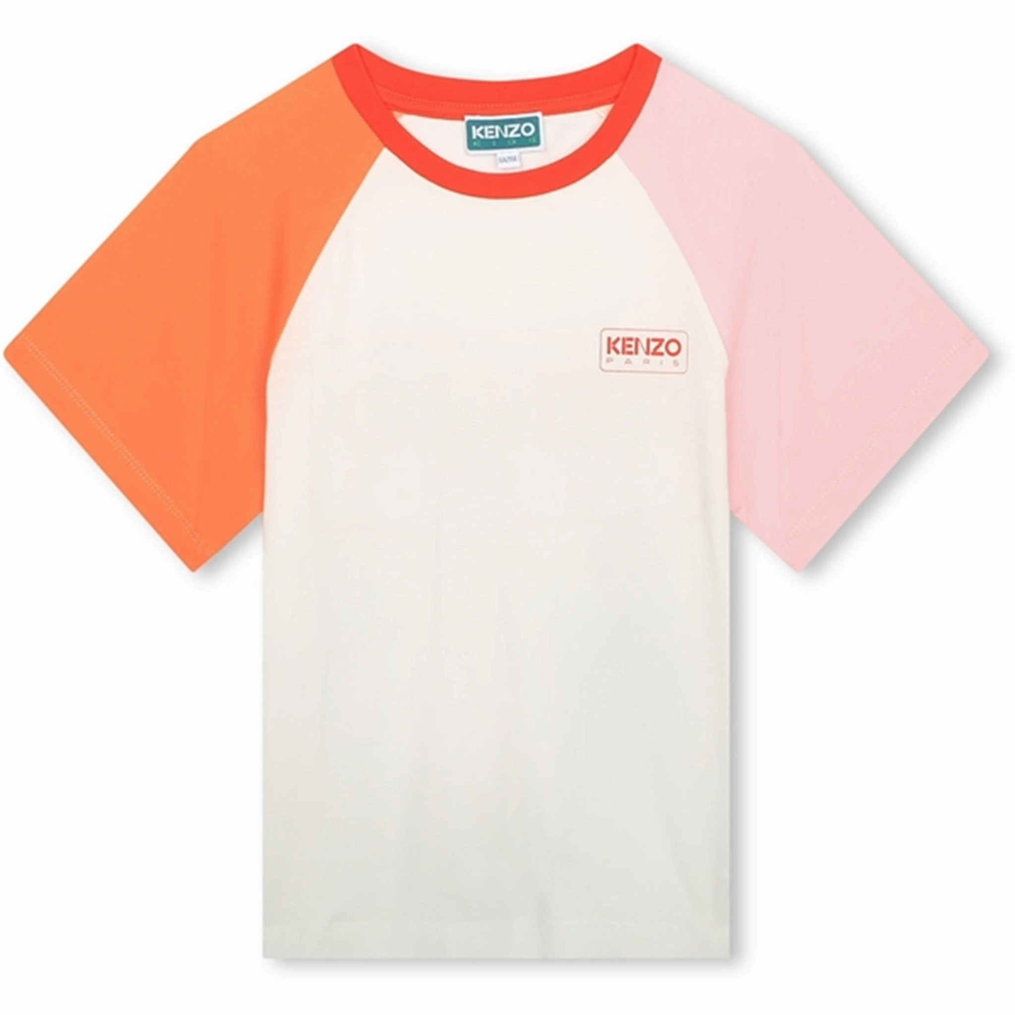 Kenzo Ivory T-shirt Refined Patch