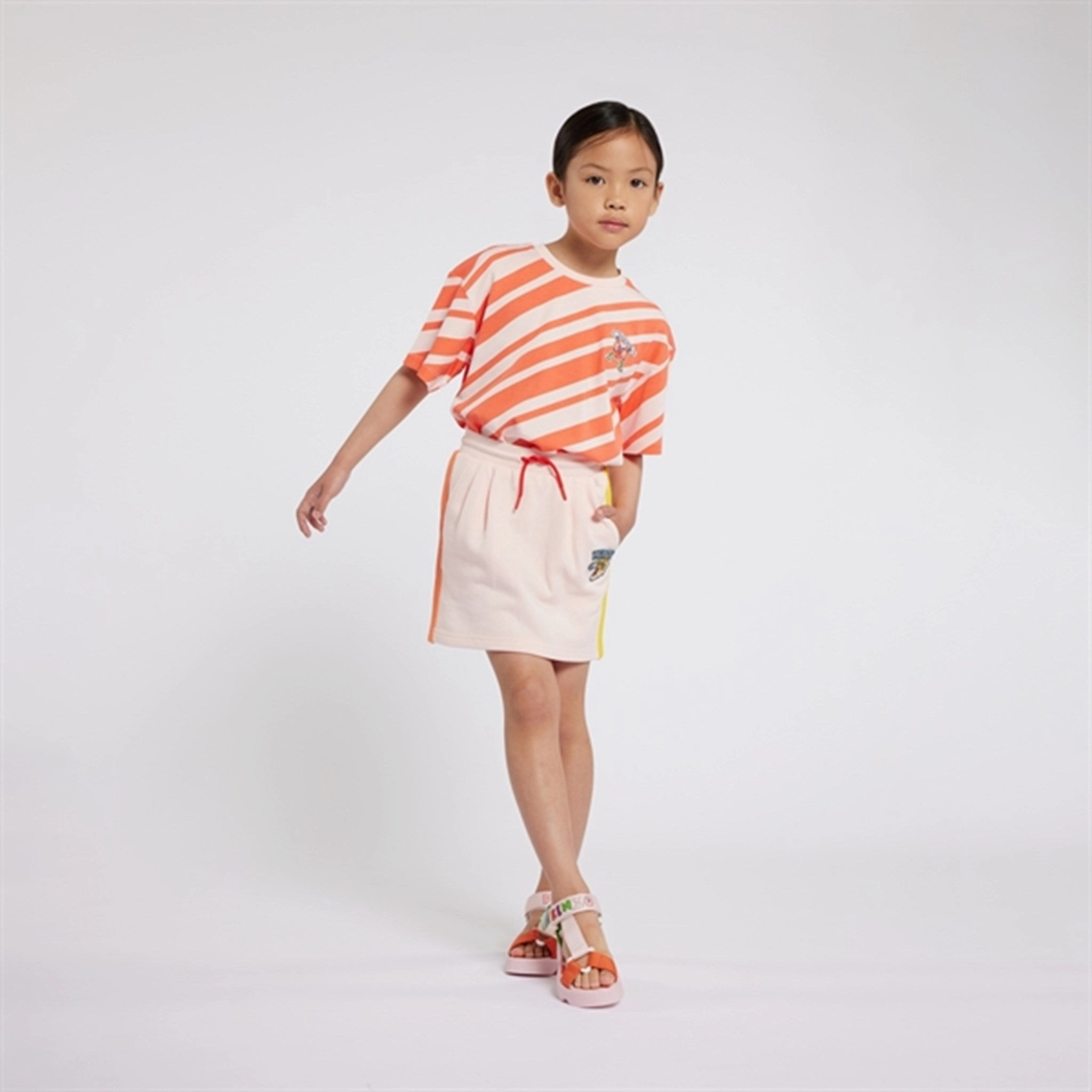 Kenzo Veiled Pink Skirt Tulle