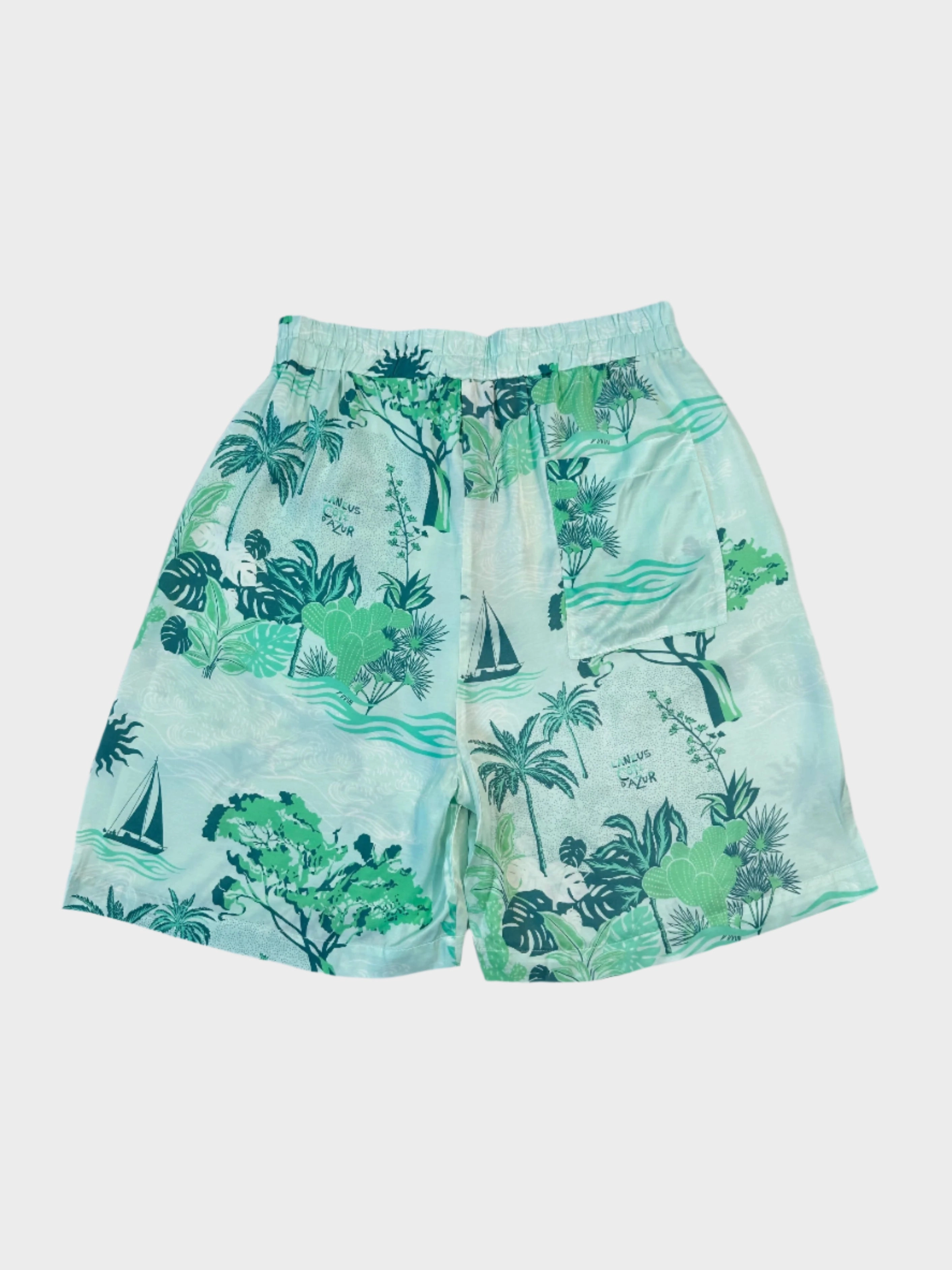 Keyword Pantaloni Corti Floreali Verde Acqua biba new arrivals