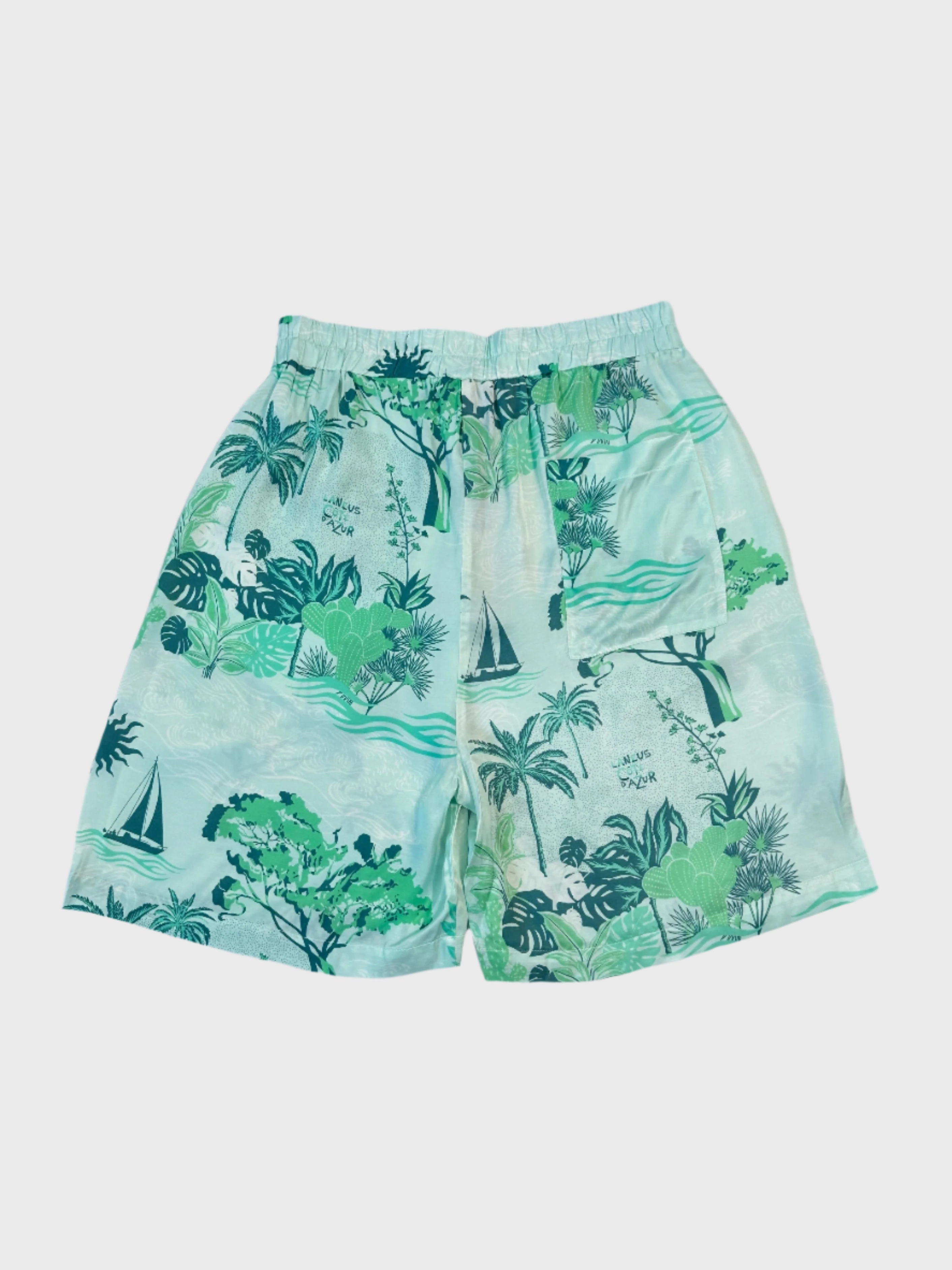Keyword Pantaloni Corti Floreali Verde Acqua biba new arrivals