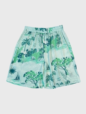 Keyword Pantaloni Corti Floreali Verde Acqua biba new arrivals new arrivals payetli elbise