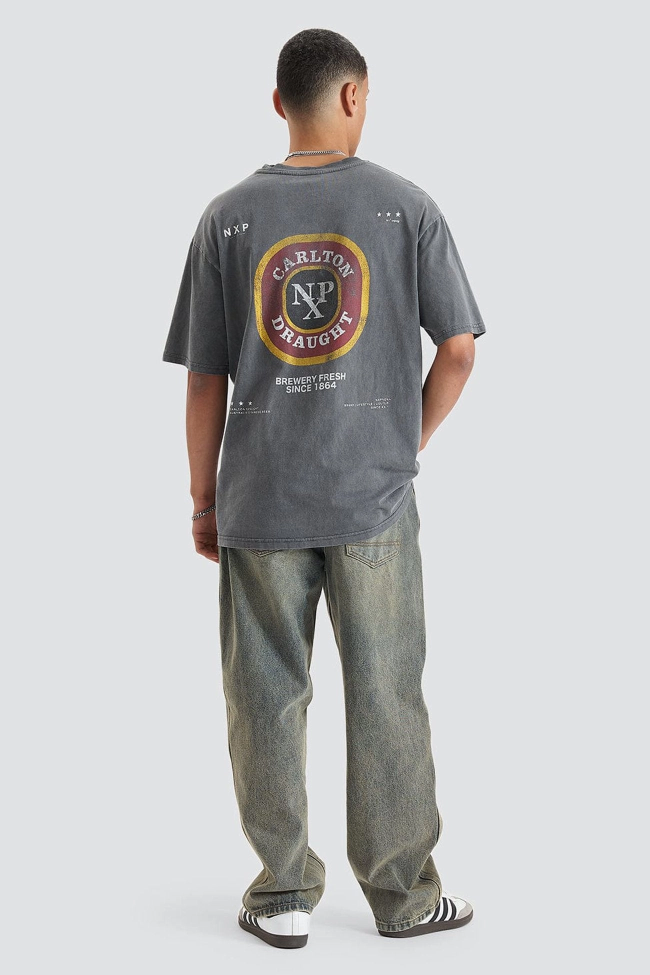 kindle sale Centennial Relaxed Box Fit Tee Pigment Asphalt