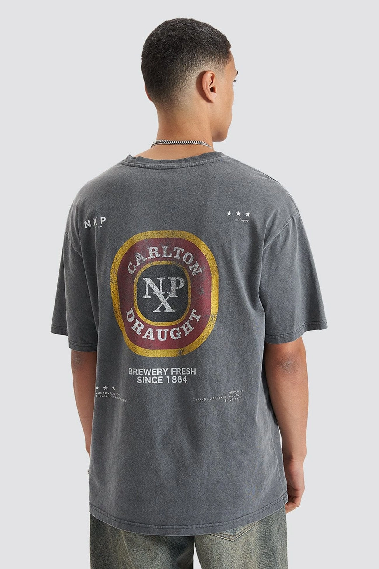 kindle sale Centennial Relaxed Box Fit Tee Pigment Asphalt